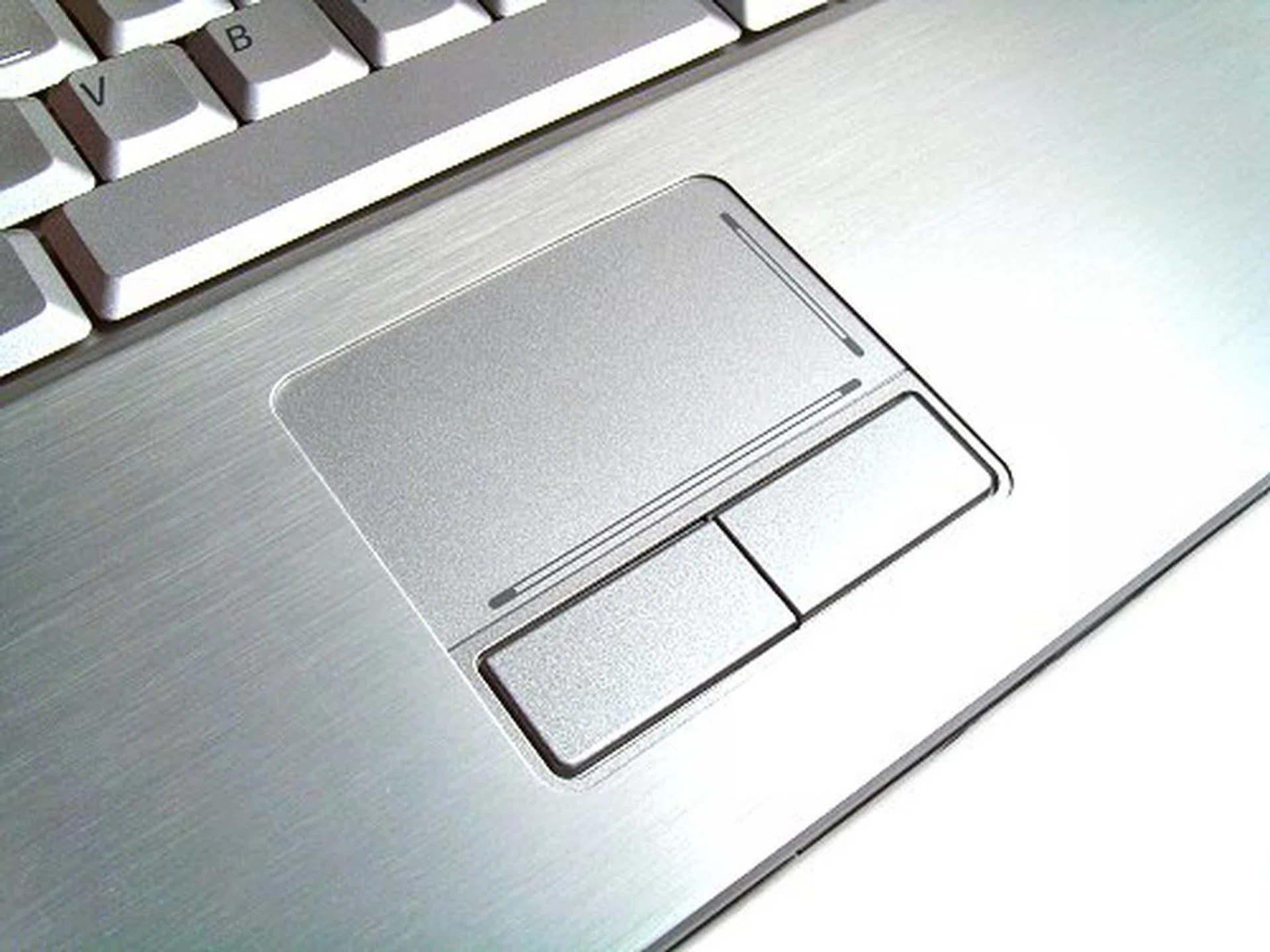 For such a large palm rest area, the touchpad is a little small. Sentitive, but small.