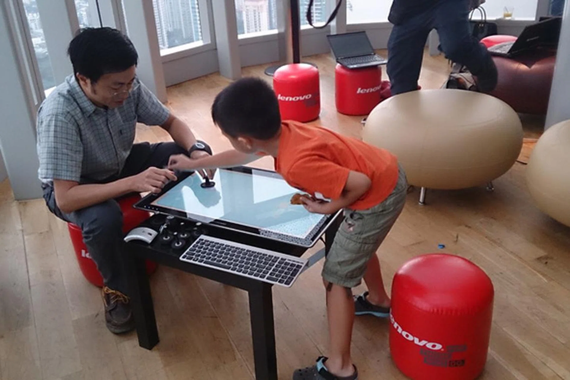 The Lenovo IdeaCentre Horizon is great for a family to gather around for some gaming fun.