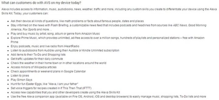 While Amazon isn't making Alexa open source, the software is customizable.