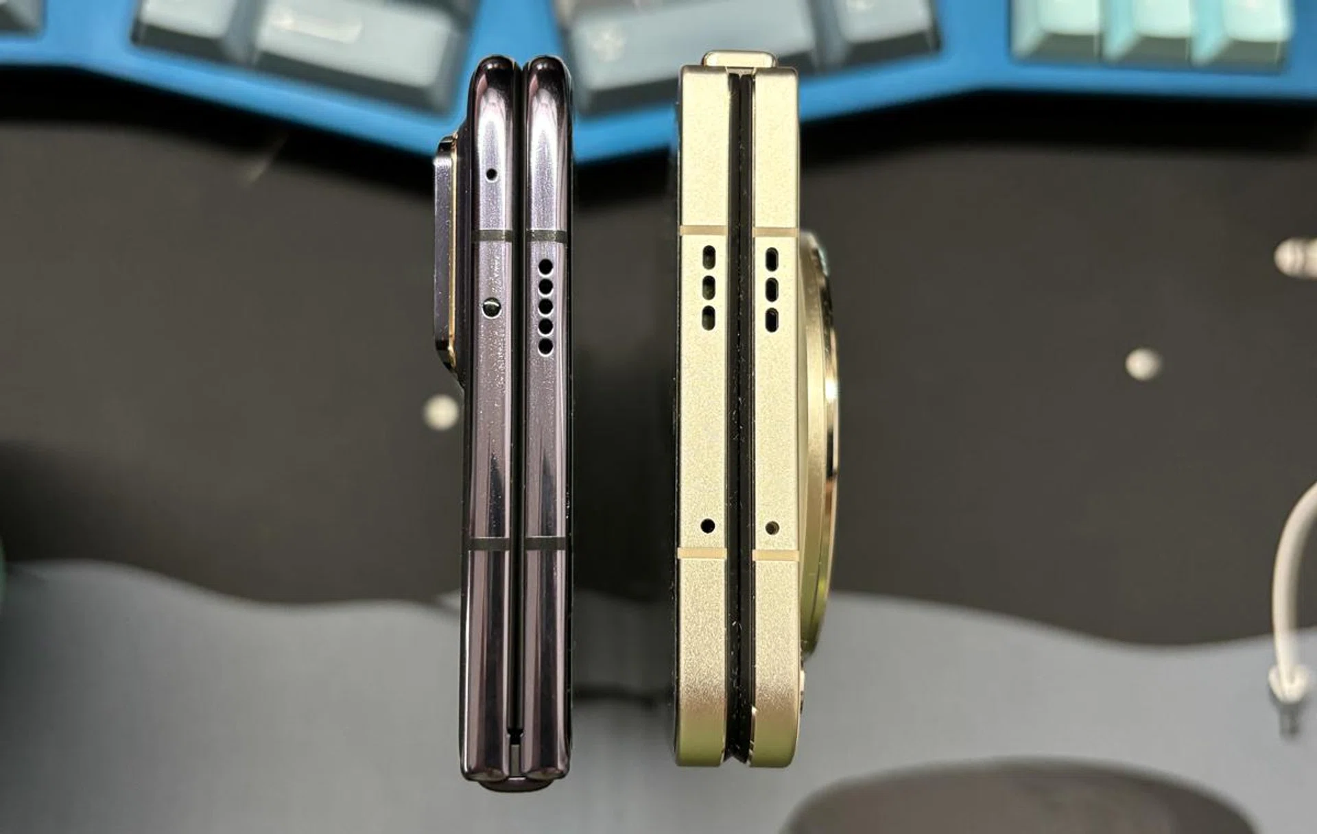 Left to right: Honor Magic V2, Oppo Find N3.