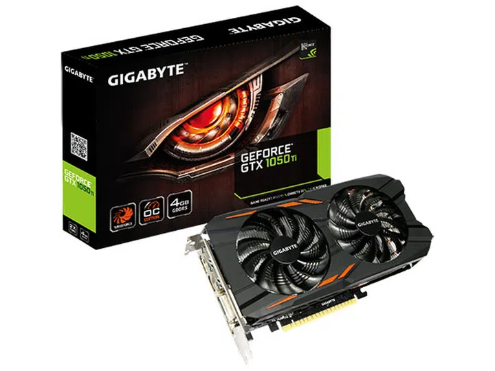 Gigabyte GeForce GTX 1050 Ti WindForce OC