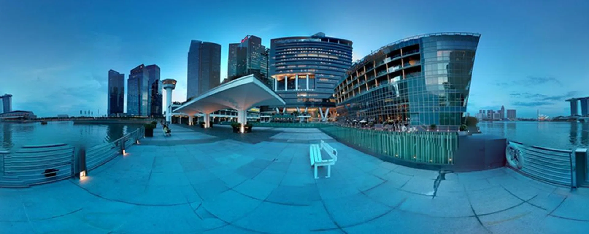 An example of a nearly-perfect Photo Sphere. Click on it to see the full resolution image.