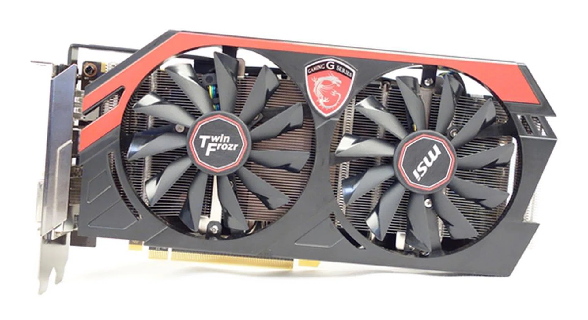 The MSI NVIDIA GeForce GTX 780 Twin Frozr Gaming sports the unique color scheme of its Gaming series.