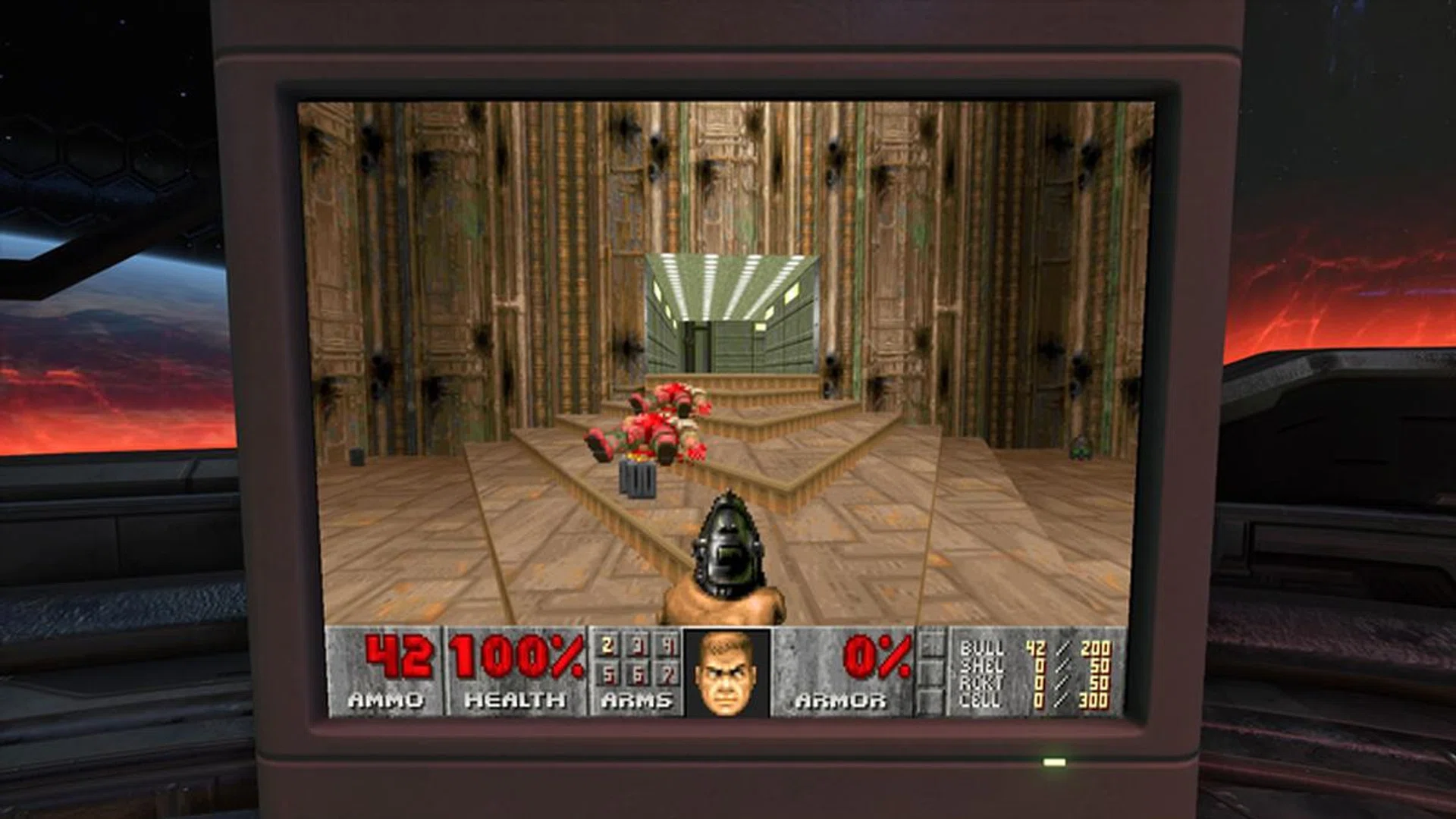 I 100%'d pretty much every corner of this game, snagging every collectible the game had to offer. There's always a reason to explore, whether it's to find classic music tracks or to play the original Doom and Doom 2 in their entirety in the Slayer's office room. 