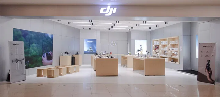 DJI official store at VivoCity. Image: DJI Singapore.