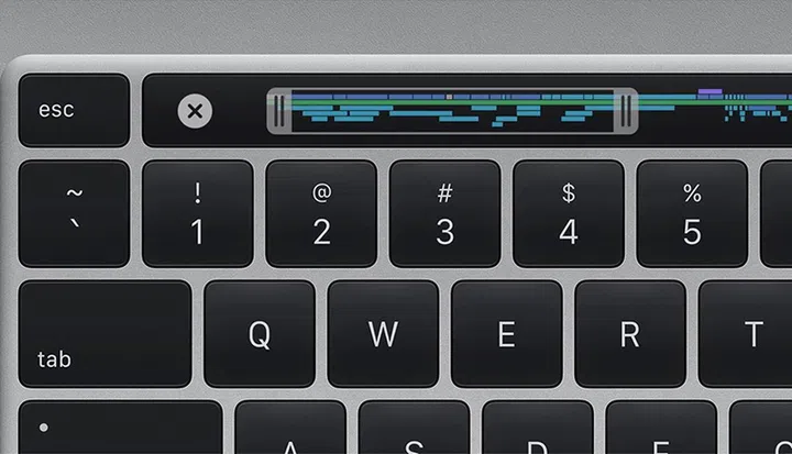 The new 16-inch MacBook Pro has a physical Esc key. (Image source: Apple)