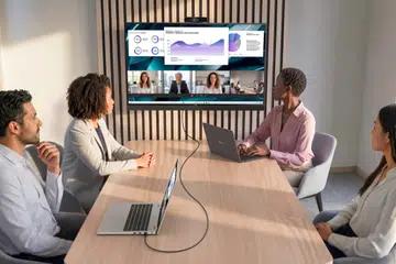 93% of small conference rooms lack integrated video conferencing.