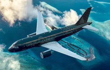 Beond will offer the Apple Vision Pro to selected passengers on its flights to the Maldives. Image source: Beond