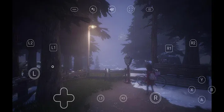 First version of Mobile Controls on Google Stadia. Source: Google Stadia.