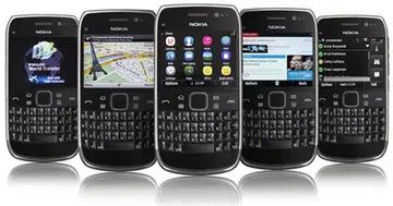 The Nokia E6 is one of the two Nokia handsets to be powered by the new Symbian Anna operating system.