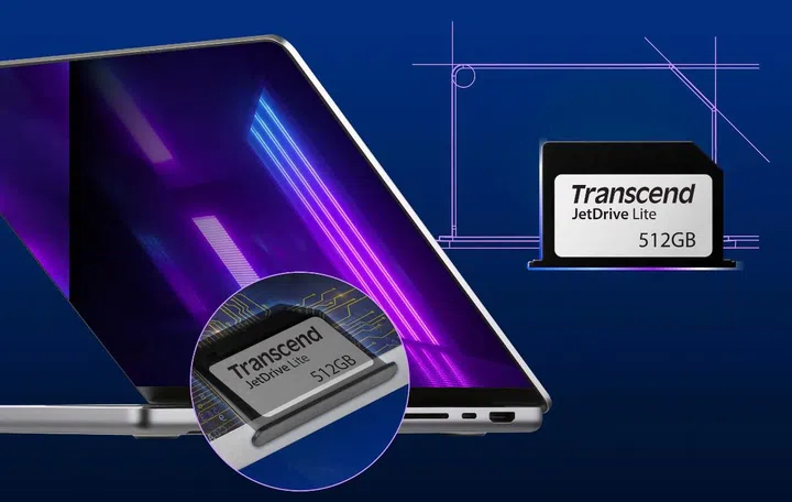 The Transcend JetDrive Lite 330. (Image source: Transcend)