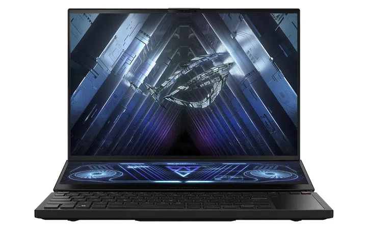 This is what you can expect with both panels raised. (Image source: ASUS)