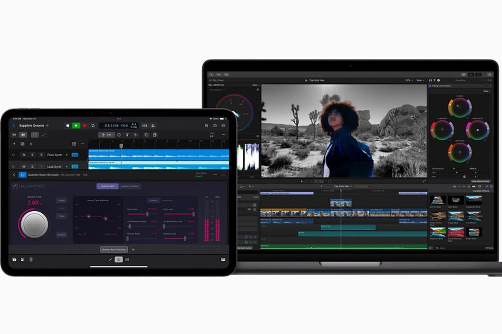Apple released Final Cut Pro 11 for the Mac, and Final Cut Pro for iPad 2.1. (Photo: Apple)