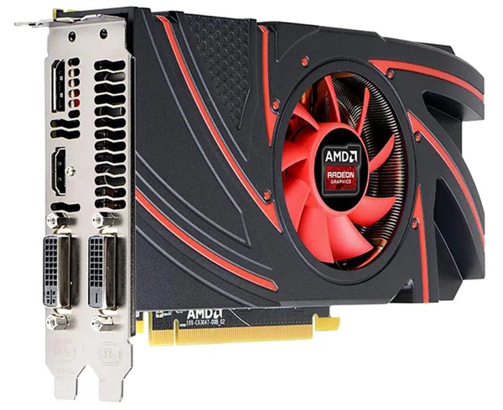 The AMD R7 265 GPU. (Image Source: AMD)
