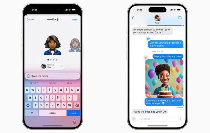 iOS 18.2 will add Image Playground and Genmoji to the suite of Apple Intelligence features. Photo: Apple