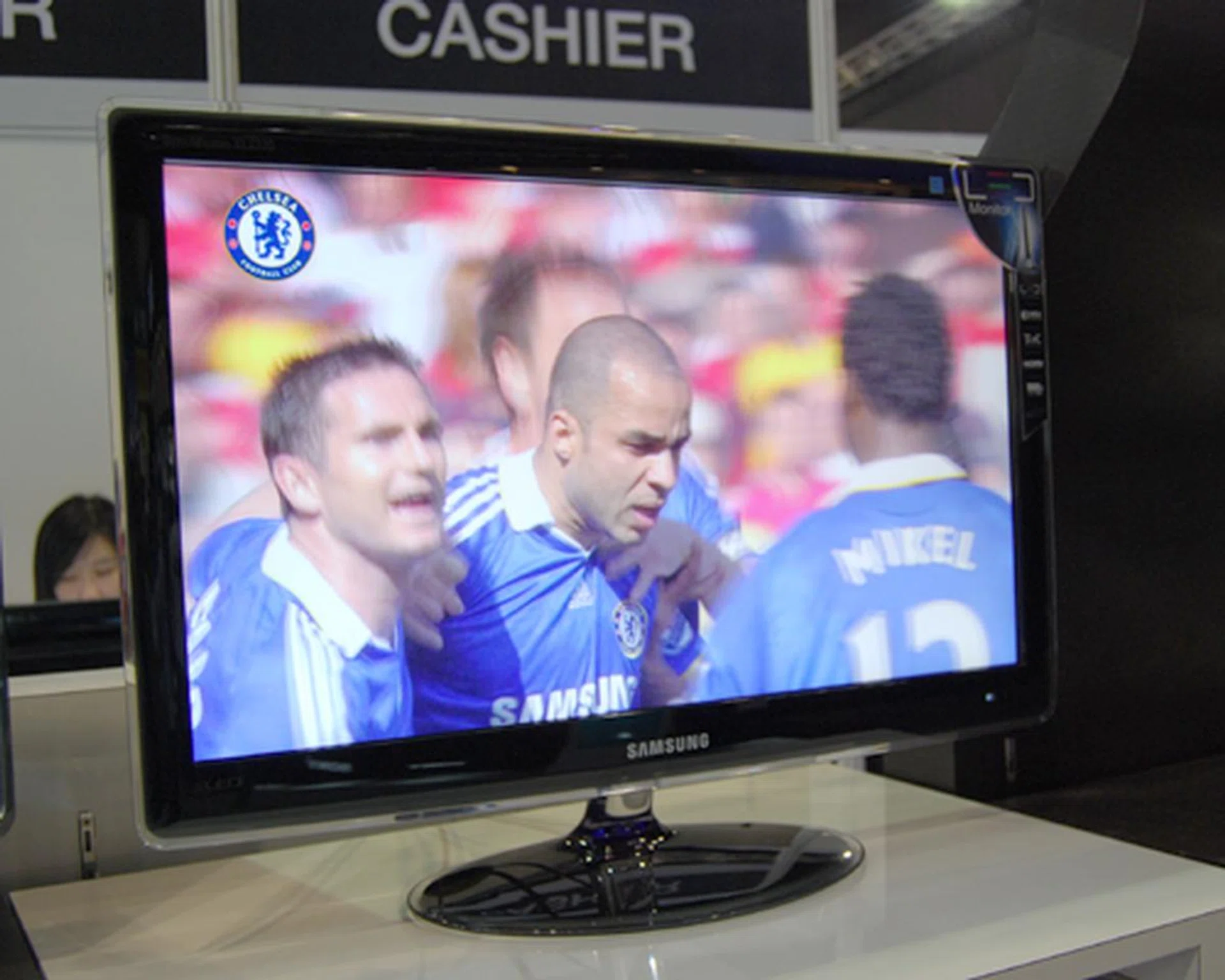 We round up the Samsung booth with its popular monitors, and seen here is the Samsung XL2370 LED monitor. This widescreen 23-inch display comes with a contrast ratio of 1000:1, response time of 2ms and has HDMI, analog and DVI input. From its usual price of $498, the XL2370 is available at the PC Show for $448.