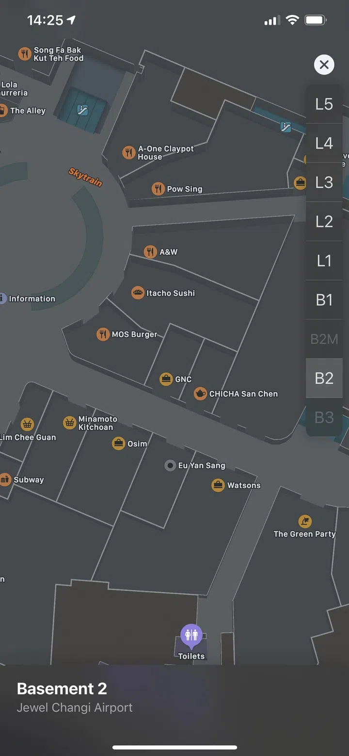 Apple Maps on 27 Aug 2021.