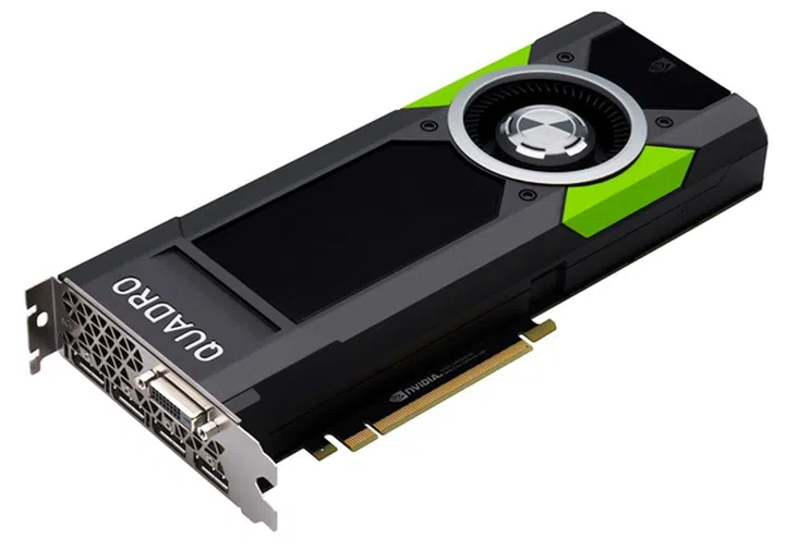 The NVIDIA Quadro P5000 (Image source: NVIDIA)