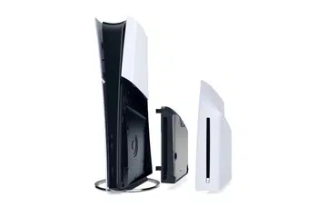 PlayStation 5 'Slim' with detachable disc drive. (Image: Sony)