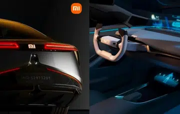 Purported renders of Xiaomi's electric vehicle (EV).