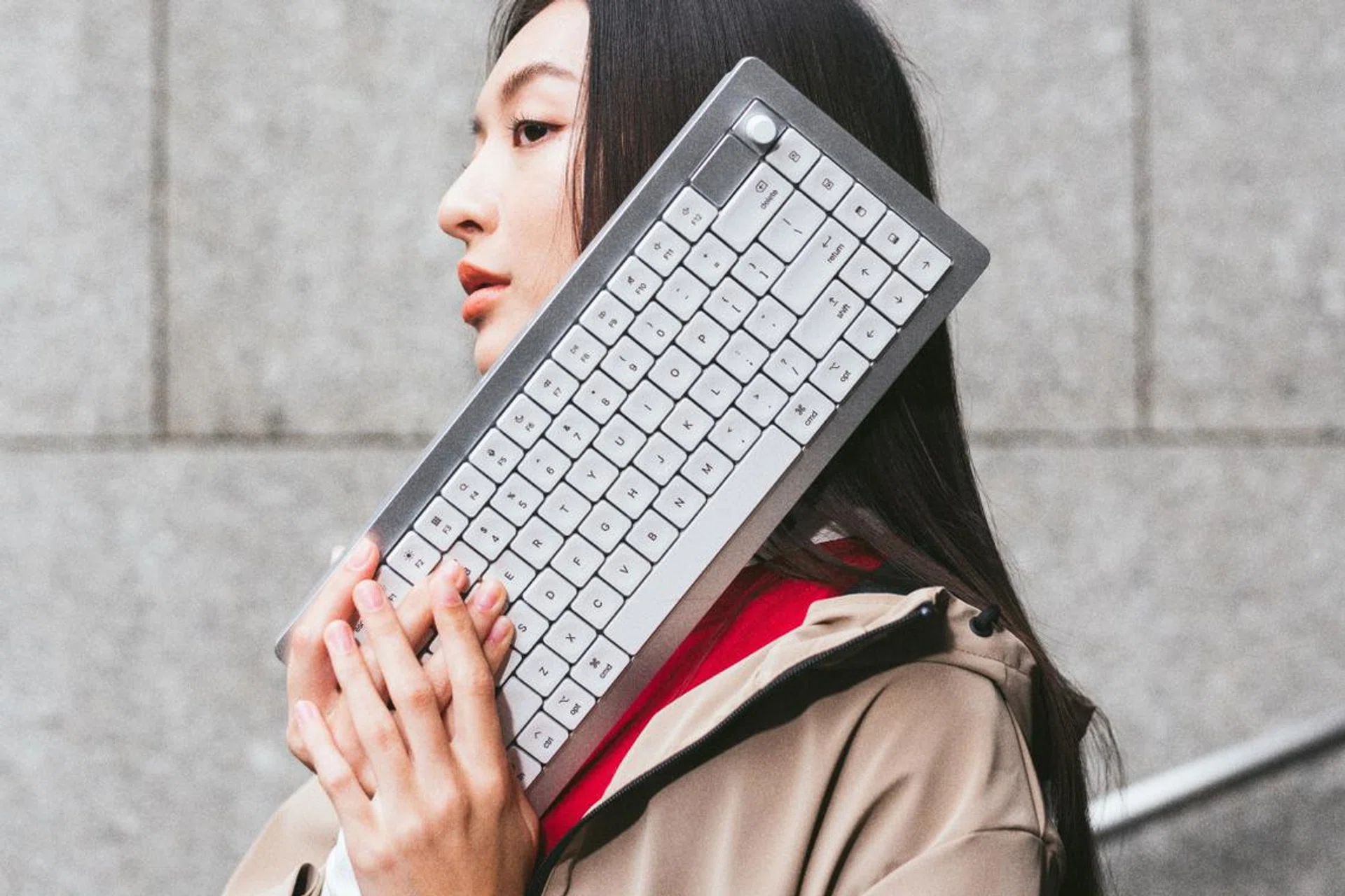 One of the sleekest low-profile mechanical keyboards seen to date. (Image source: Monokei)