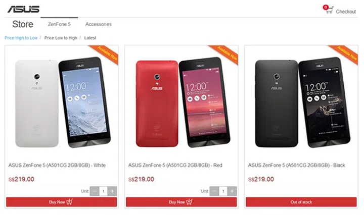 Image source: ASUS Online Store (Singapore)
