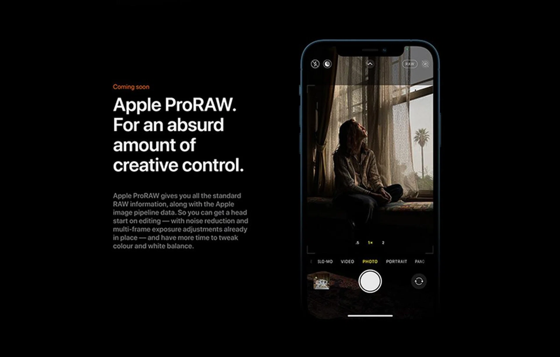For folks who like it RAW. Source: Apple website.