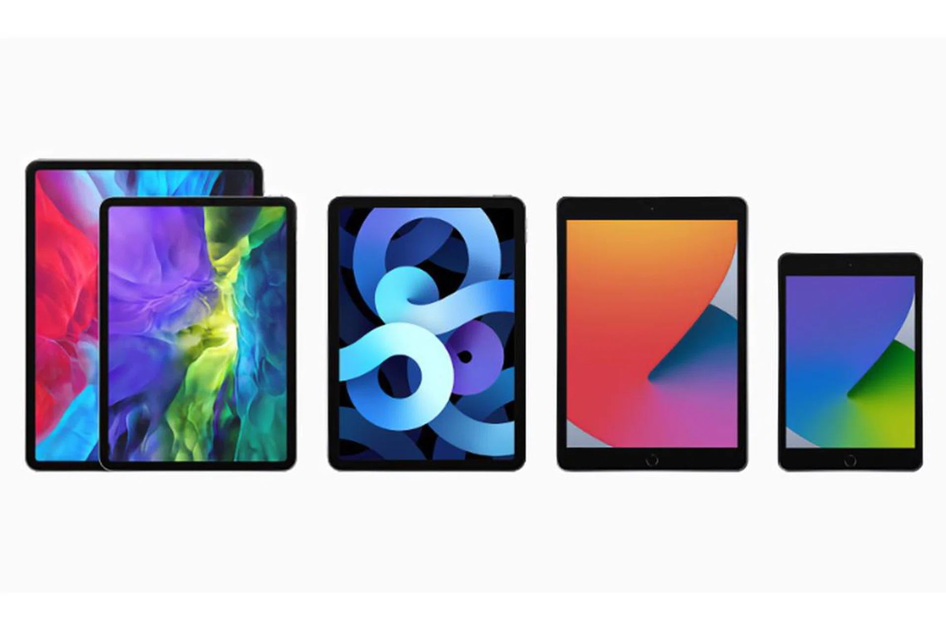 There are currently four models in Apple's iPad family.