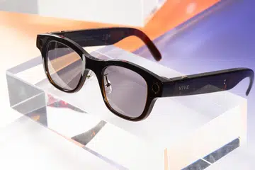 The Vive Eagle is HTC’s first pair of AI smart glasses. 