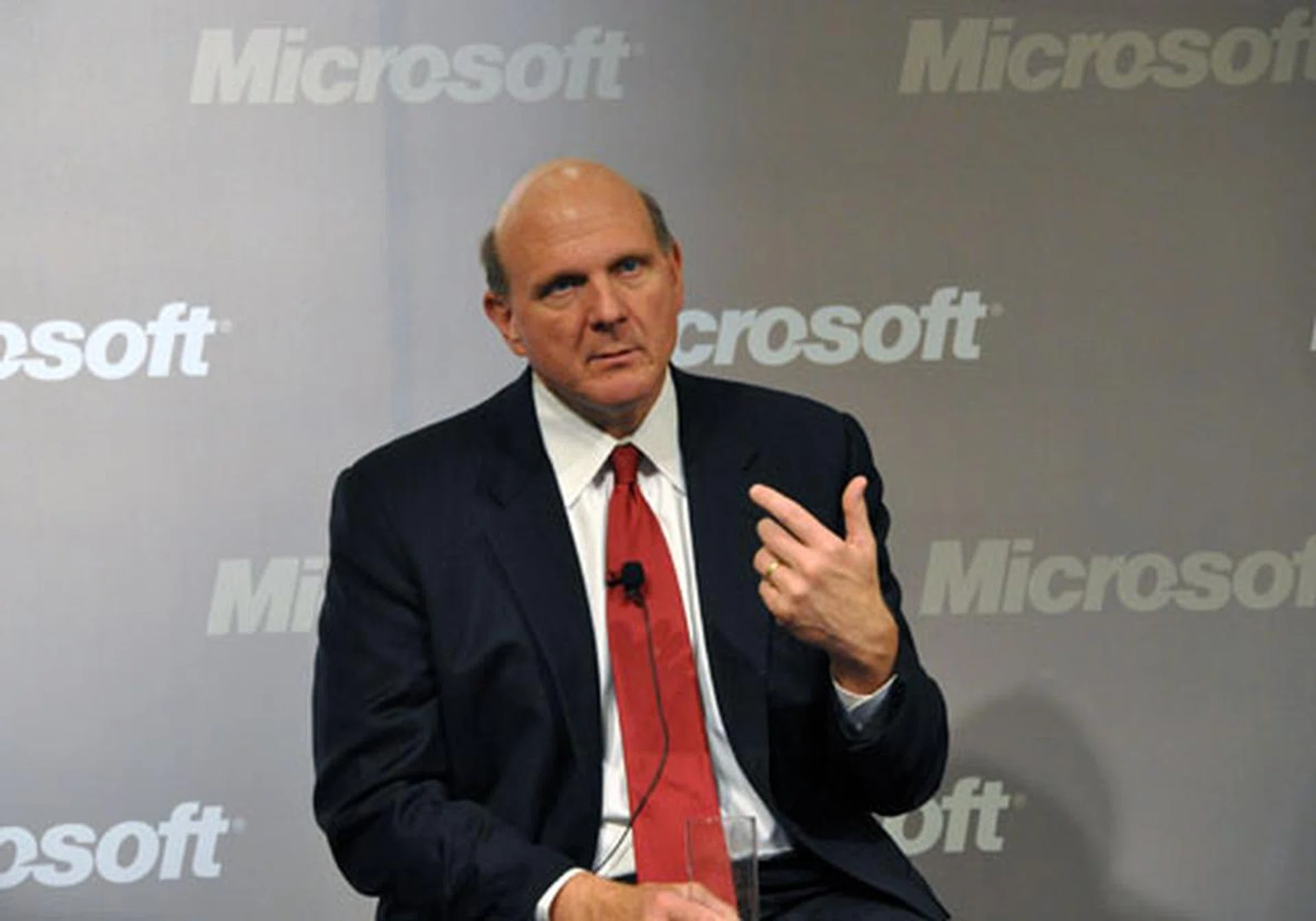 Steve Ballmer, CEO of Microsoft.