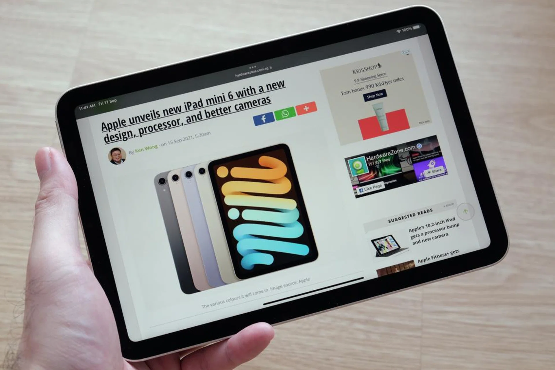 Yes! A new iPad Mini.