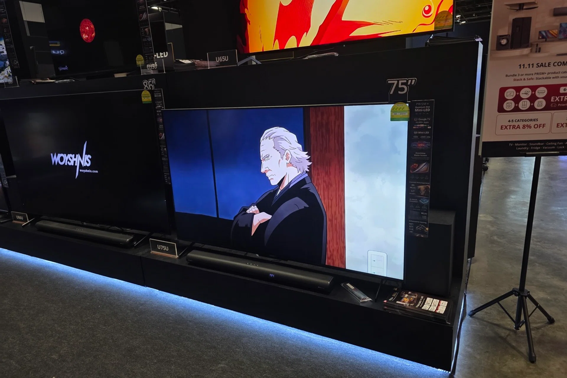 Prism+ U-Ultra Series QD Mini-LED 75U