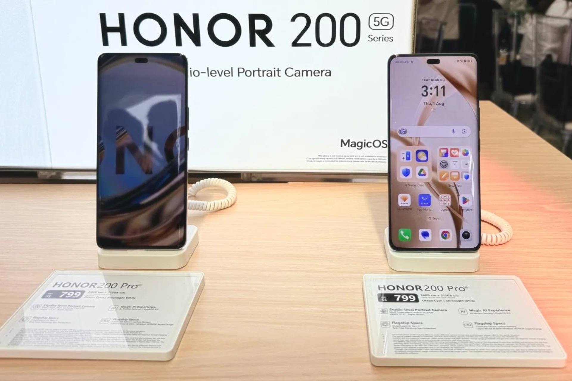 The Honor 200 series is now available in Singapore. Photo: HWZ