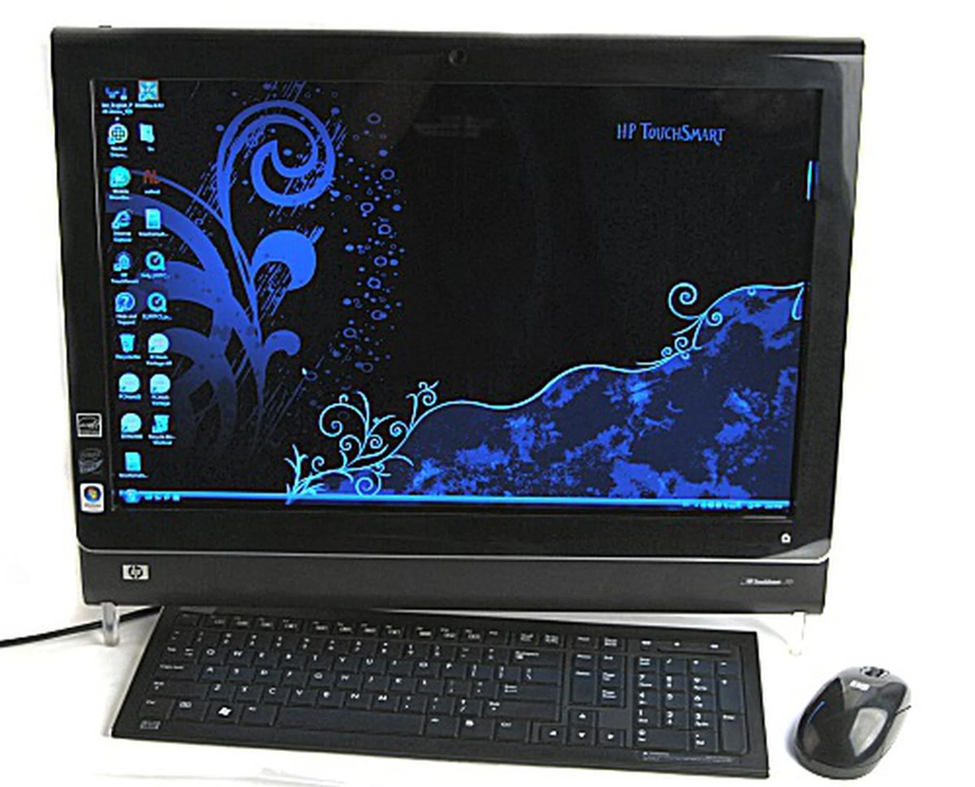 Looking all sleek and shiny is the HP TouchSmart IQ506 PC, which is ready for all your fingerprint abuse.