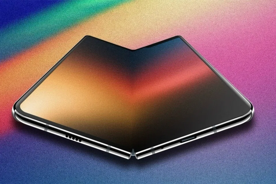 Concept render of the Apple foldable iPhone.
