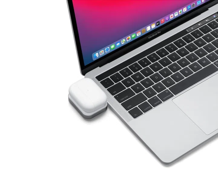 The Satechi USB-C Watch AirPods Charger. <br>Image source: Apple