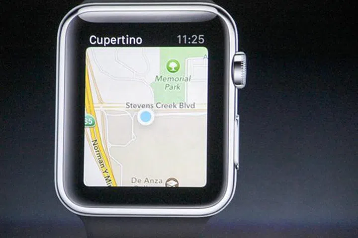 The Apple Watch will come pre-loaded with dedicated Maps and Photo apps, among others.