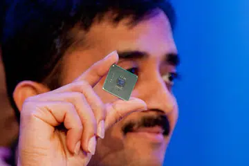 At IDF 2011, an Intel researcher held up a prototype x86 low power "Haswell" processor during a live demonstration.