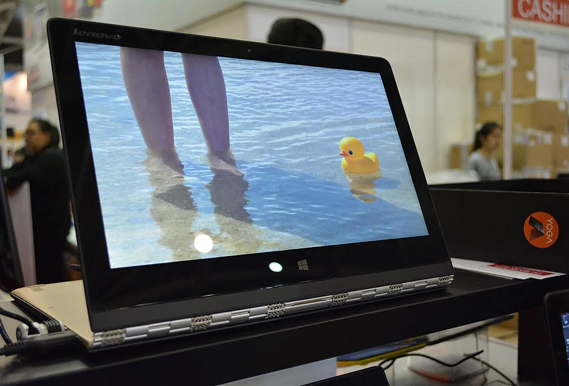 The Lenovo Yoga 3 Pro boasts a slim, fanless design, thanks to the Intel Core M-5Y71 processor on board. In addition, it comes with 8GB of RAM and a speedy 256GB SSD. Its 13.3-inch display is a super-high resolution affair with 3200 x 1800 pixels that can be folded all the way around to be used as a tablet. The 2-in-1 hybrid is touting up to 7 hours of battery life, making it an excellent companion for staying productive on the road. It can be yours for $1,999 (U.P. $2,399).