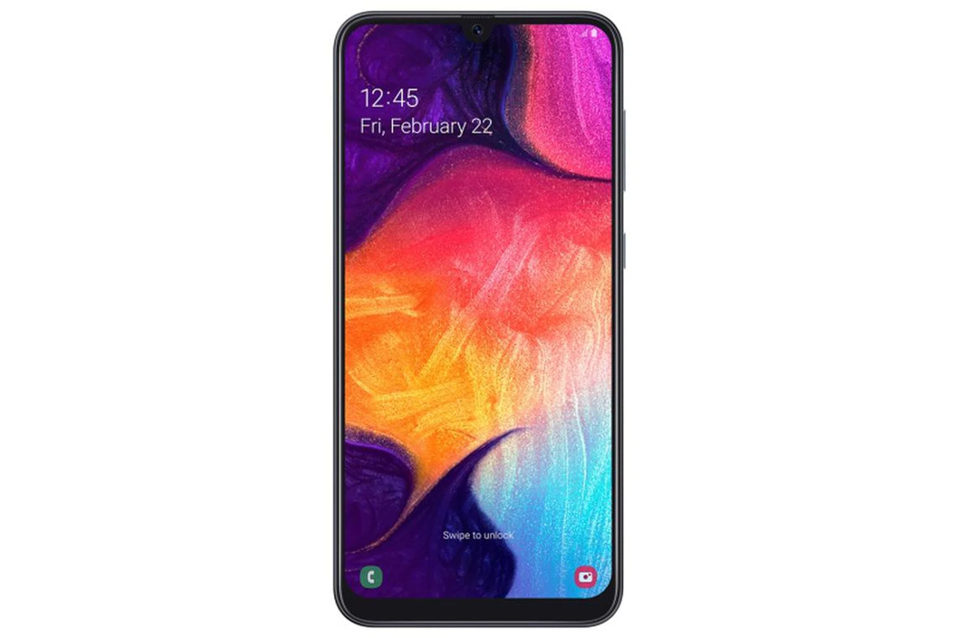 The Samsung Galaxy A50.