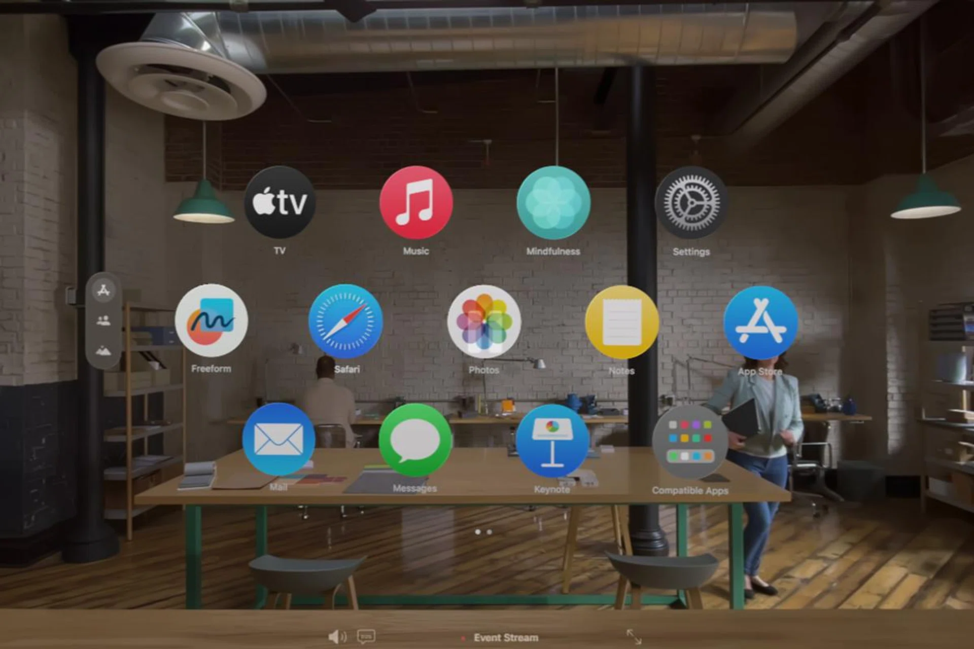 This is the Home Screen that greets you when you fire it up.