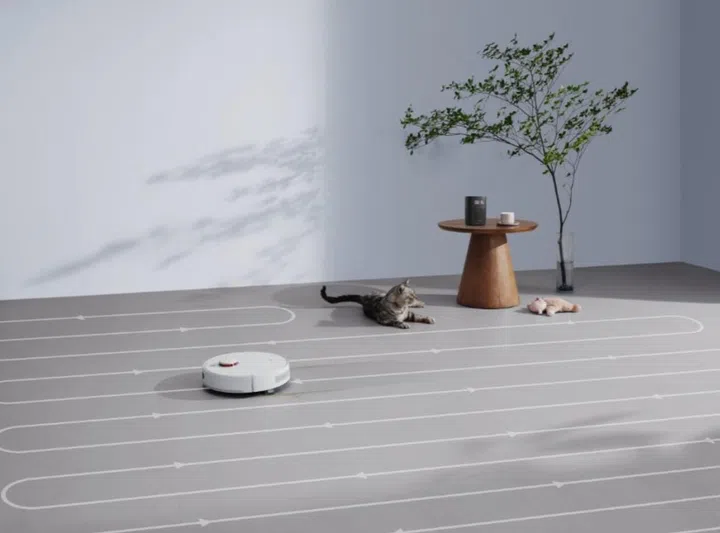 The Xiaomi Robot Vacuum S40C maps your home with laser navigation for smart, efficient cleaning. PHOTO: XIAOMI