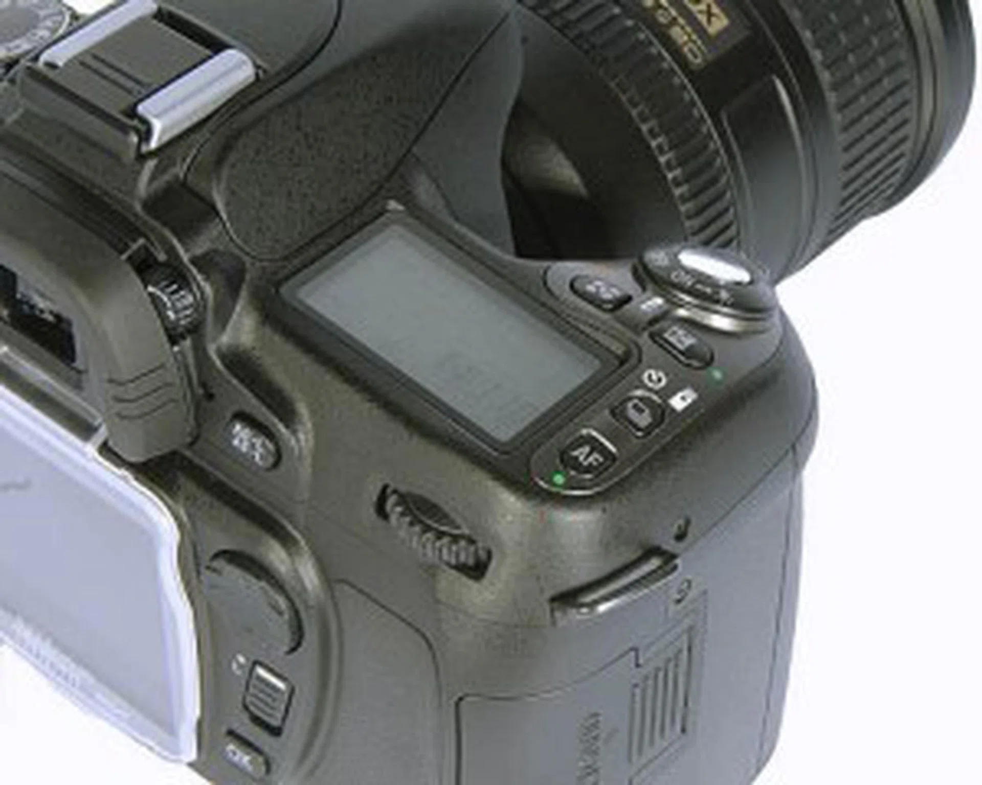 A closer look at the back dial.