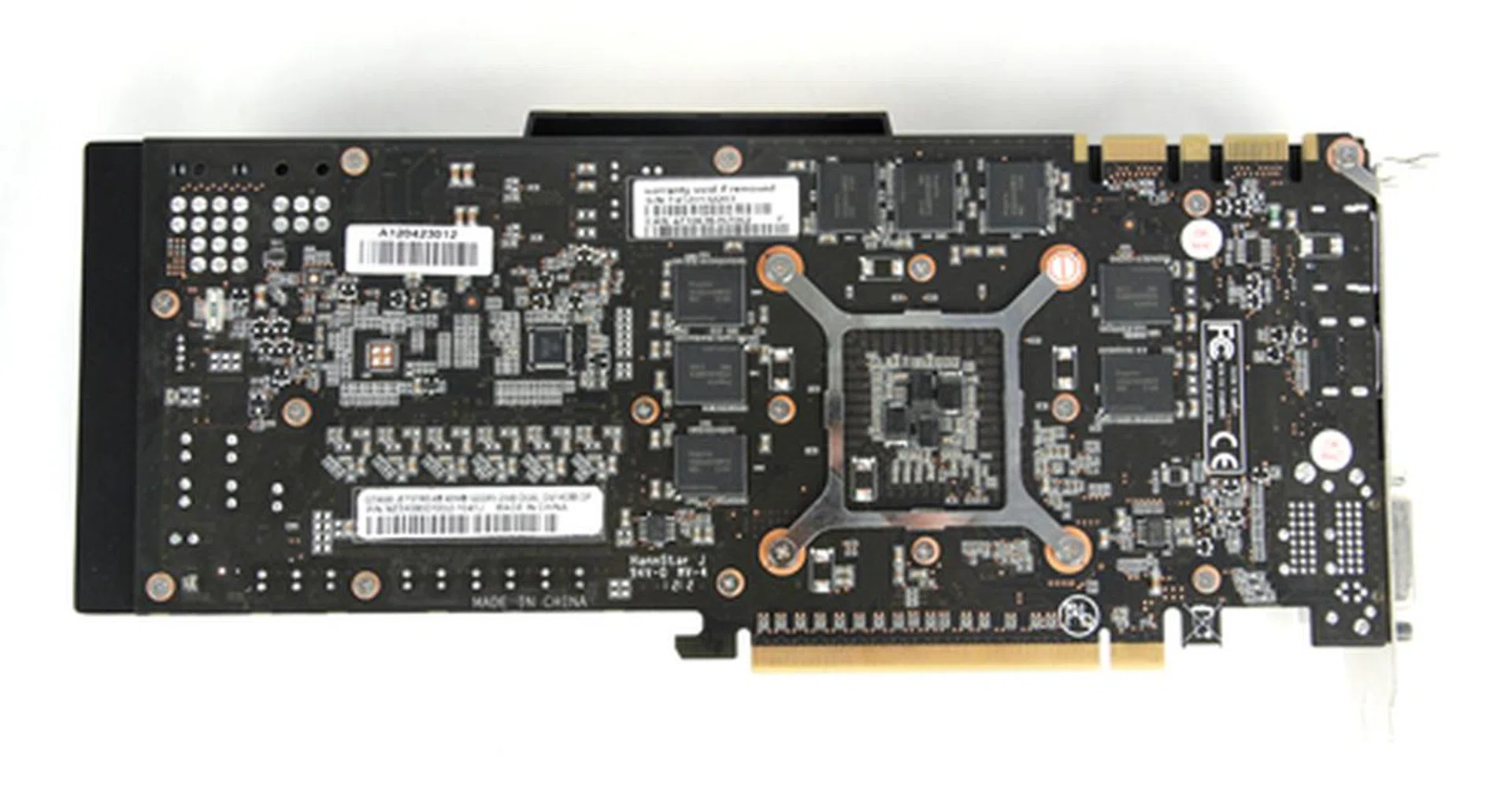 Palit uses a custom PCB on their GTX 680.