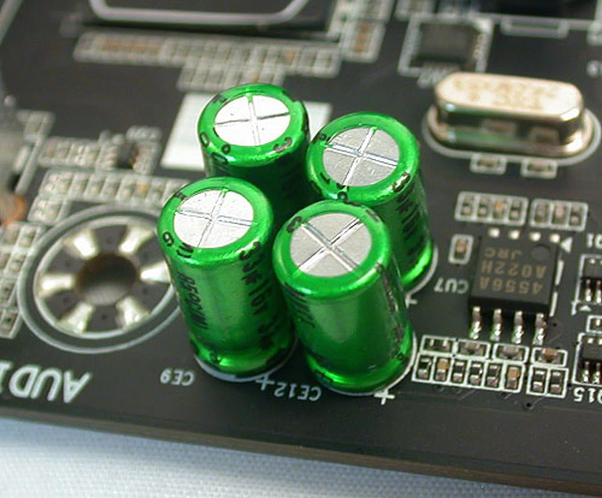 Another audio enhancement is the presence of Nichicon Audio Capacitors, which according to Gigabyte, "deliver the highest quality sound resolution and sound expansion to create the most realistic sound effects for professional gamers." 