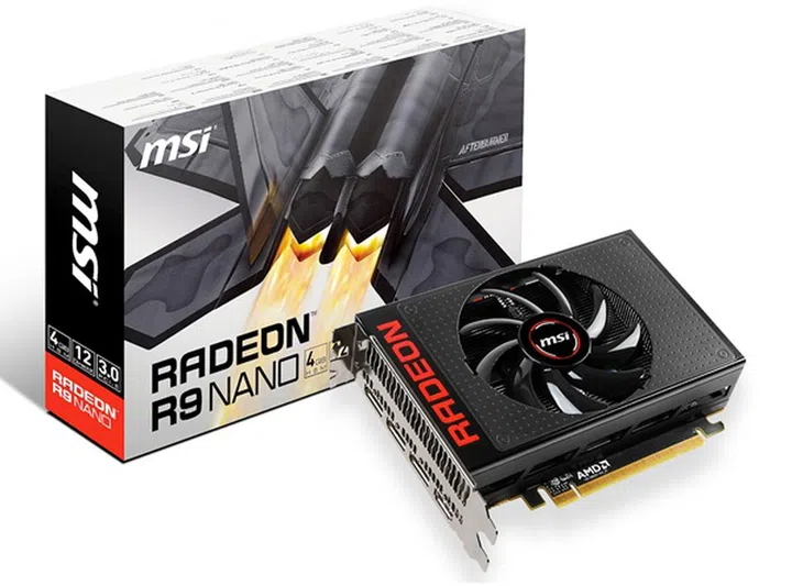 MSI R9 Nano 4G (Image source: MSI)