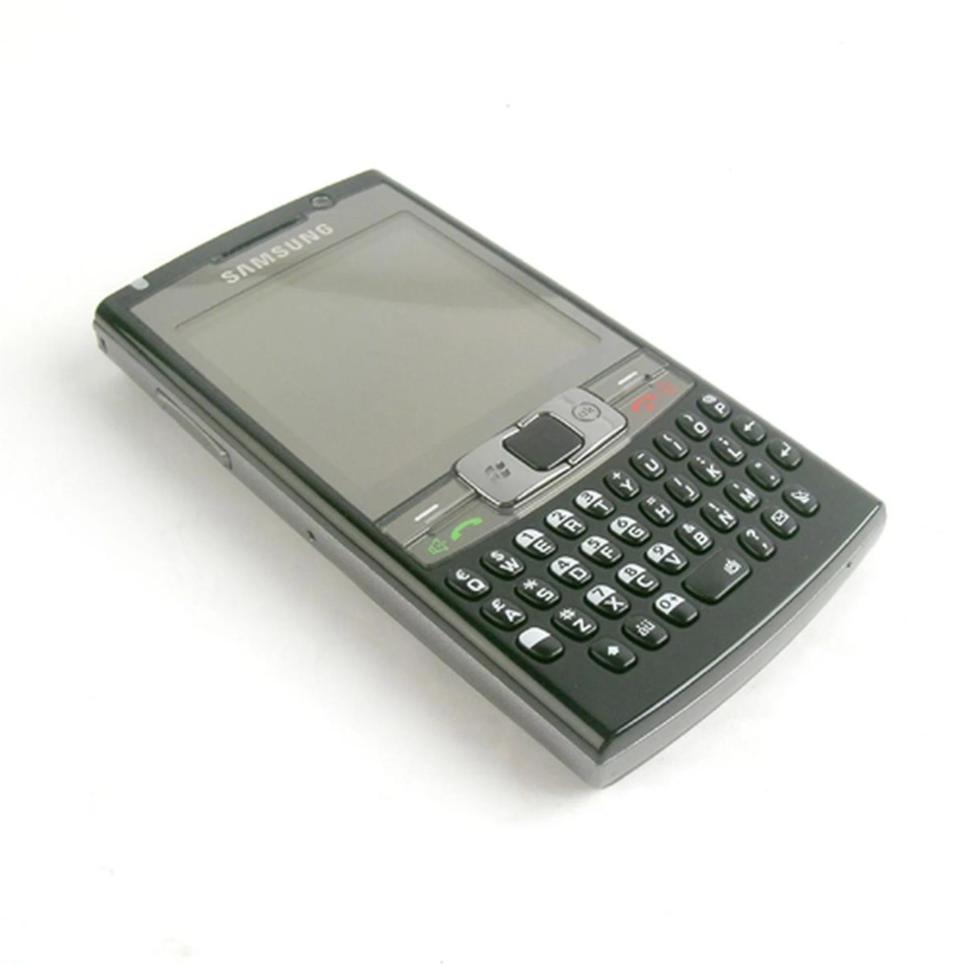 The Samsung i780, with full touch screen capabilities coupled with a 37-key QWERTY keyboard.