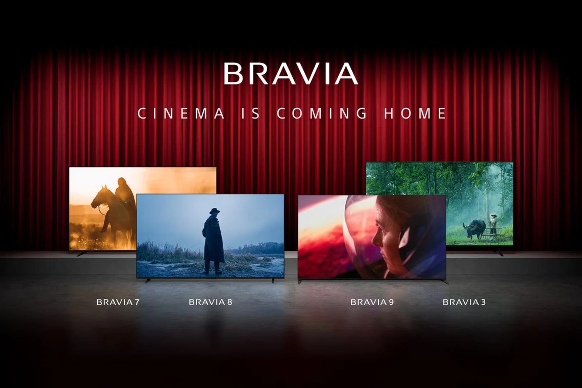 Sony's new tagline focus for the 2024 TVs. (Image Source: Sony)