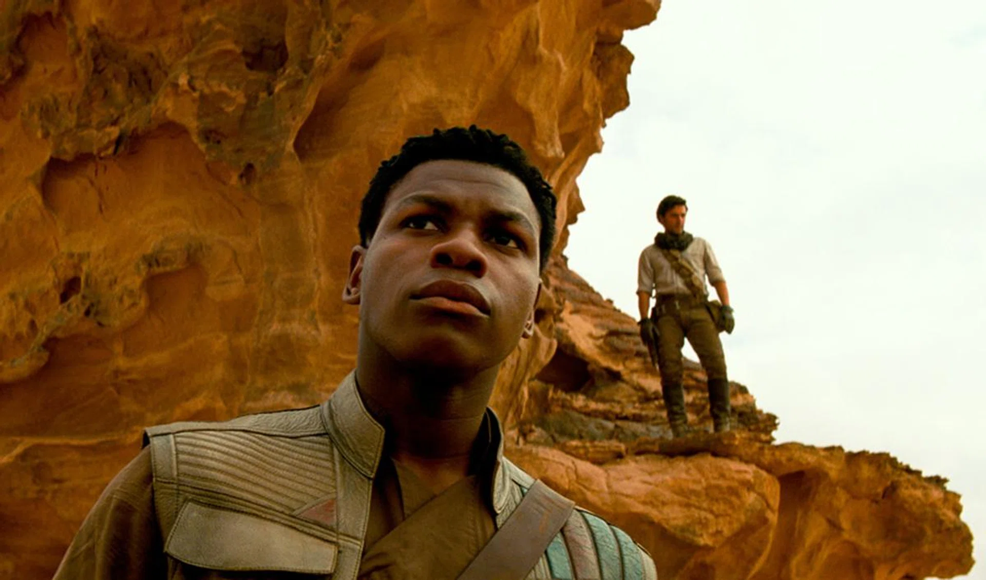 What on earth was Finn trying to say to Rey?