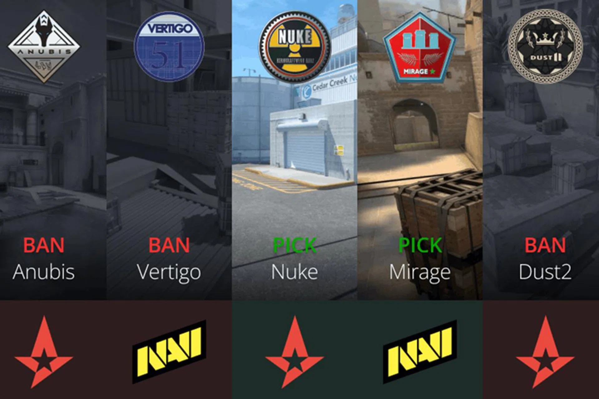 The decider of Inferno was not needed in this matchup. Image: HLTV